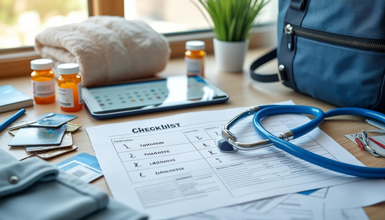 Hospitalisation programmée : la check-list complète des démarches J-30 à J-1