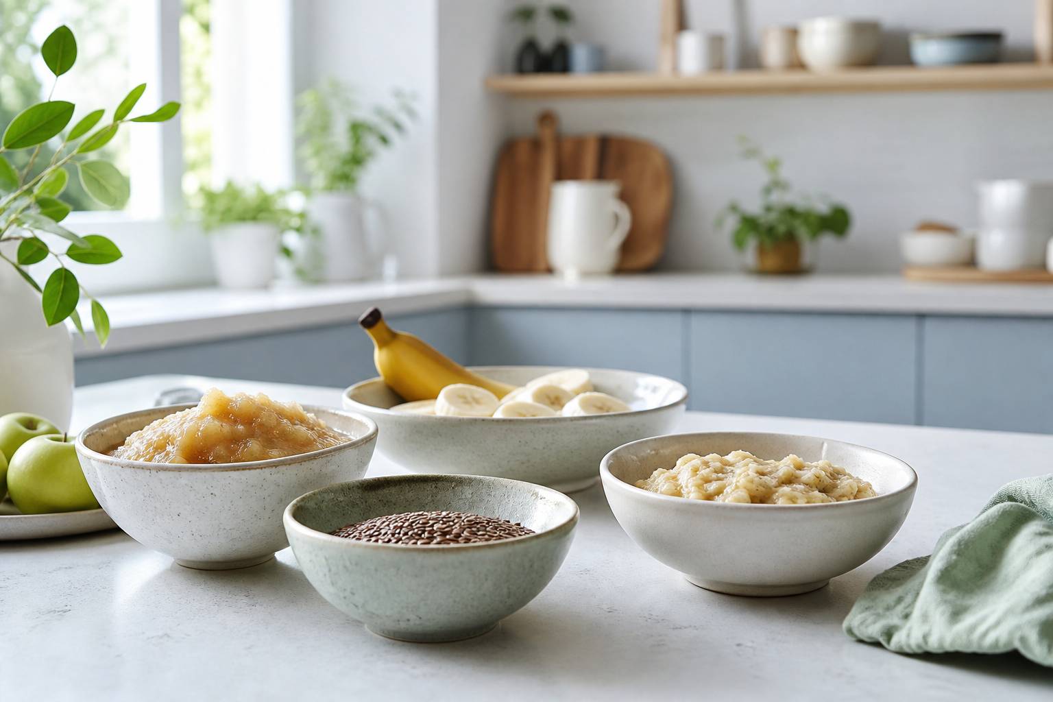 Ingrédients naturels de substitution aux œufs dans la cuisine