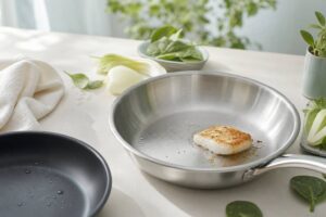 Guide pratique : maîtriser l'utilisation et l'entretien d'une poêle en inox pour une cuisson antiadhésive parfaite