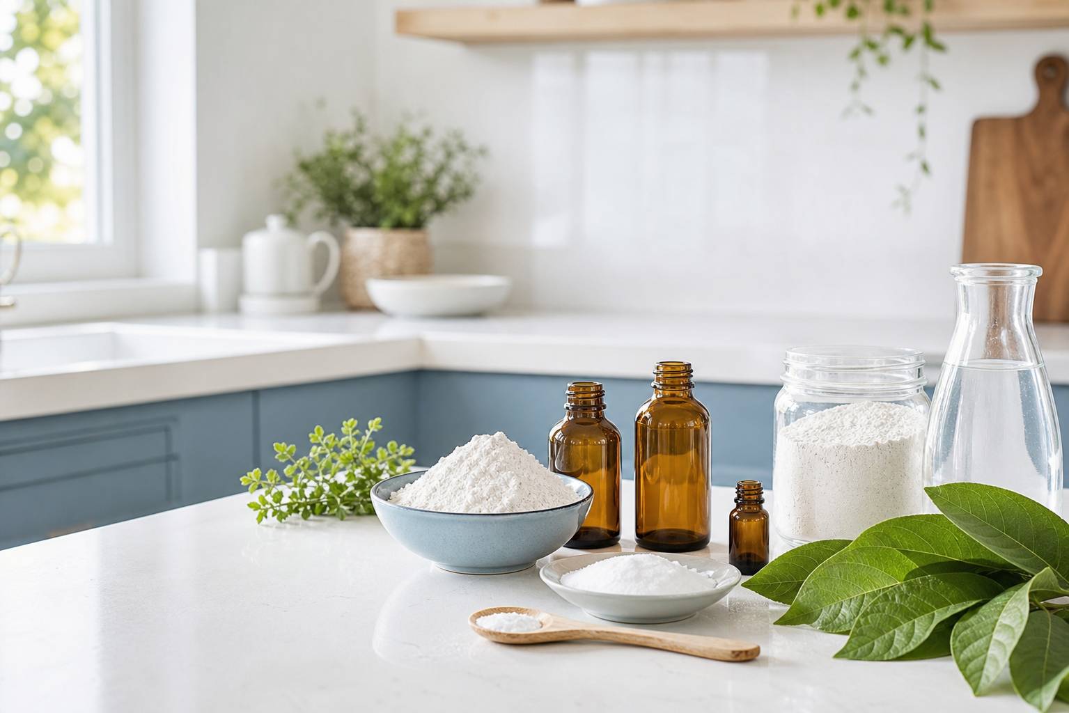 Huiles essentielles terre diatomée bicarbonate remèdes naturels contre cafards
