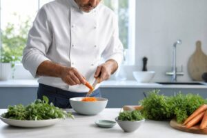 Le secret du chef Jean-François Piège pour magnifier les carottes râpées